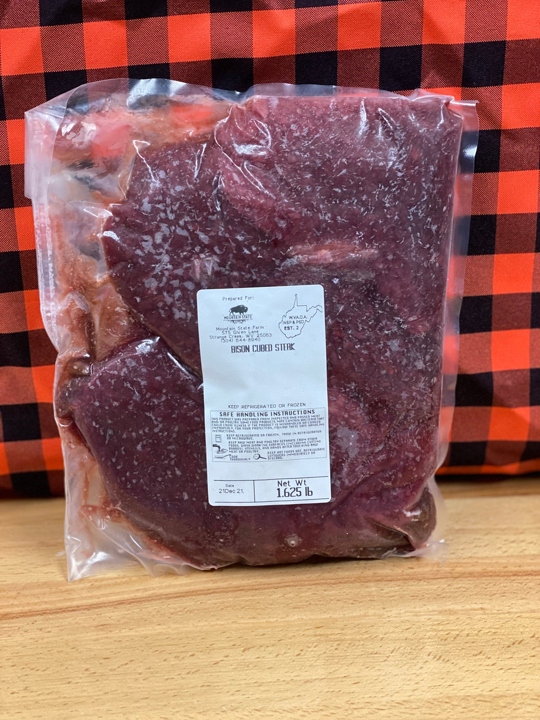 Bison - Cubed Steak